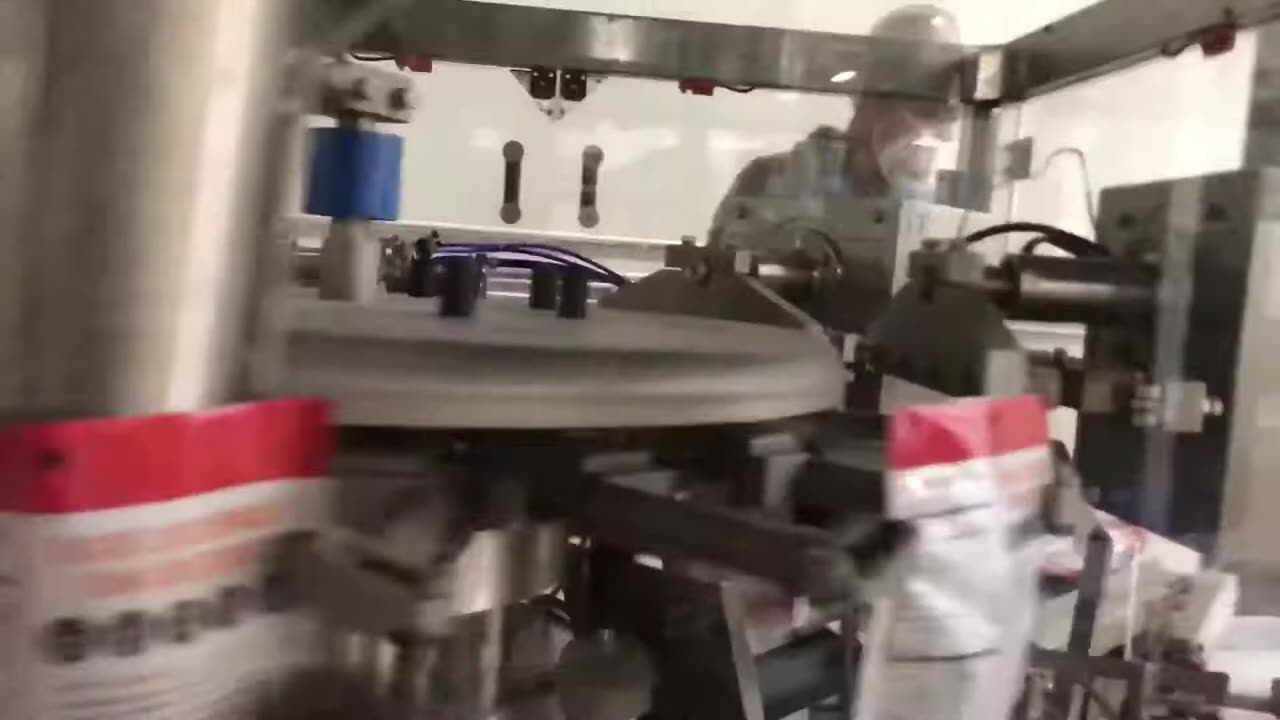 High Tek USA Rotary Pouch Machine & 20 Head Combination Weigher | Flexible Packaging Equipment