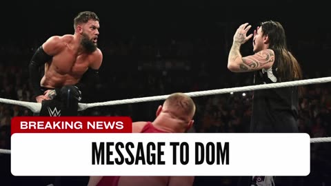 Finn Balor Sends Message To Dom After Loss