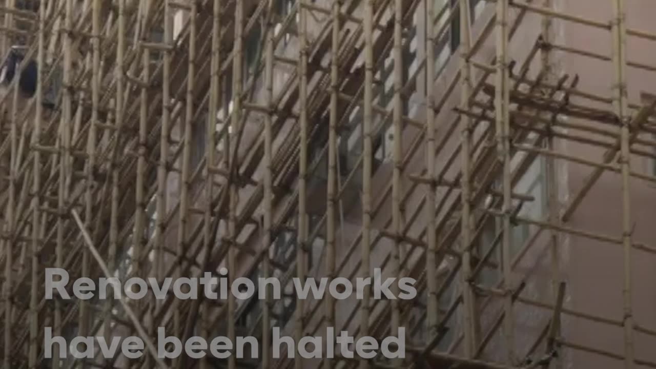 Hong Kong orders removal of all scaffolding mesh after 159 die in Wang Fuk Court inferno