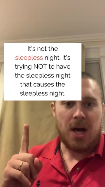 How to recognize insomnia gaslighting #insomnia