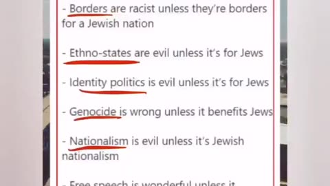 How dumb can the stubby nose stale and pale Goyim be if they can't see the trend?🤷‍♂️
