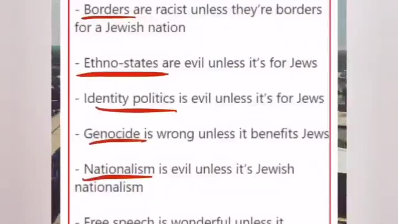 How dumb can the stubby nose, pale and stale Goyim be if they can't see the trend?🤷‍♂️