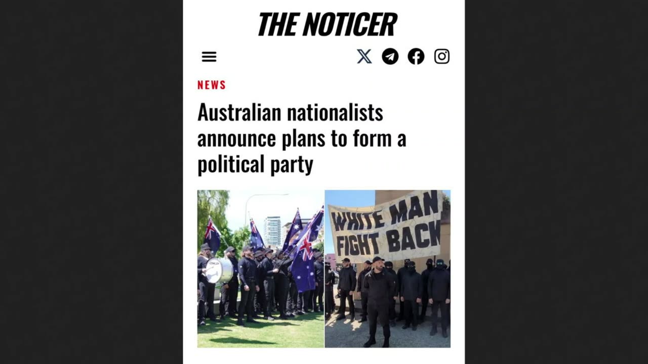 Australian Nationalist Party! - Australians Join Men Like Thomas Sewell + Covid Rant
