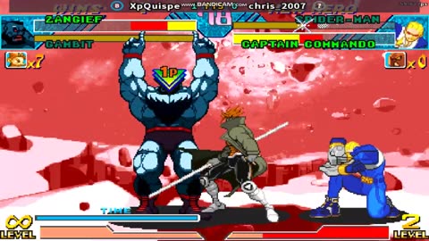 Marvel VS Capcom - Clash Of Super Hero - XpQuispe VS Chris_2007