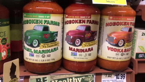 Hoboken Farms is a Good Marinara Sauce in a Jar