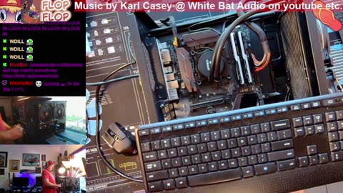 finishin up quickly pc builds and case swaps continued