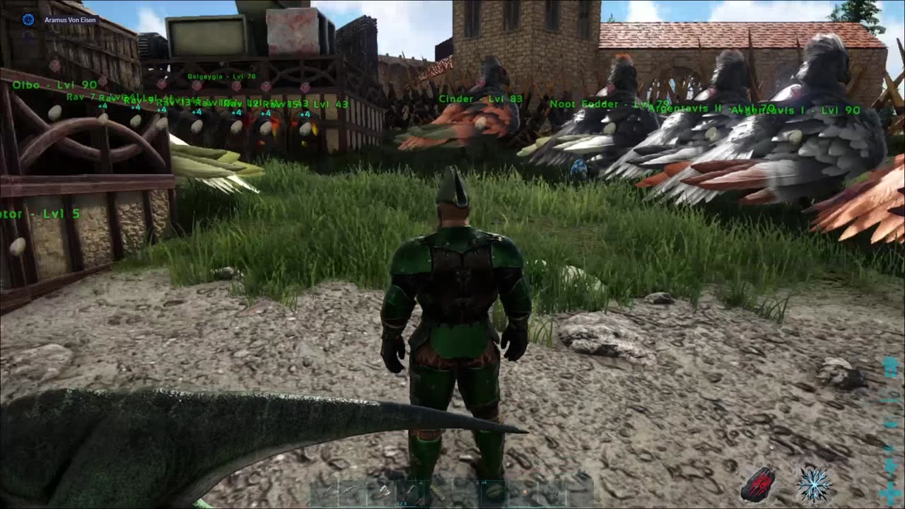 Rex Work & Preparation to Fight the Quills - Harth ARK Season 2