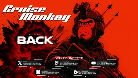 Cruise Monkey’s going LIVE BF2042? HALO? COD? Mecha Break?