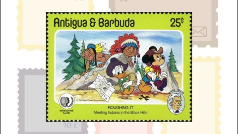 Disney on Stamps - Part 3