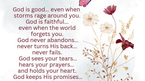God Keeps Promises