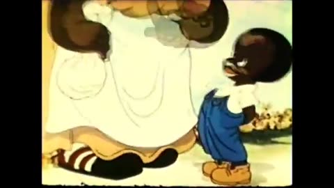 Little O'l Bosko and the Cannibals (1937) Playful Swats