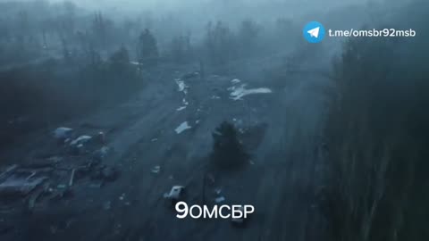 The City of Rodinskoye is Littered with Scrapped Ukranian Armor