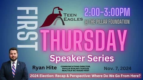 Ryan Hite // First Thursday Speakers Series