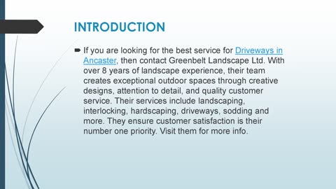 Best Driveways in Ancaster