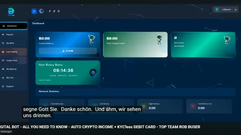 DIGITAL BOT DEUTSCHLAND - AUTO-KRYPTO EINKOMMEN + KYC-freie DEBIT-KARTE - TOP TEAM ROB BUSER