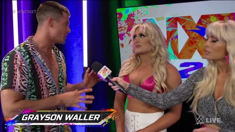 Grayson Waller and Tiffany Stratton find common ground: WWE NXT, April 26, 2022 @wwefree