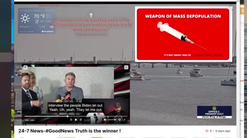 Compulation on the news Chris Grizzley's release, forced Euthanasia,and the vax