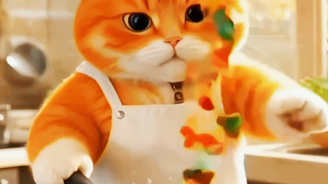 When the Cat Turned into a Master Chef