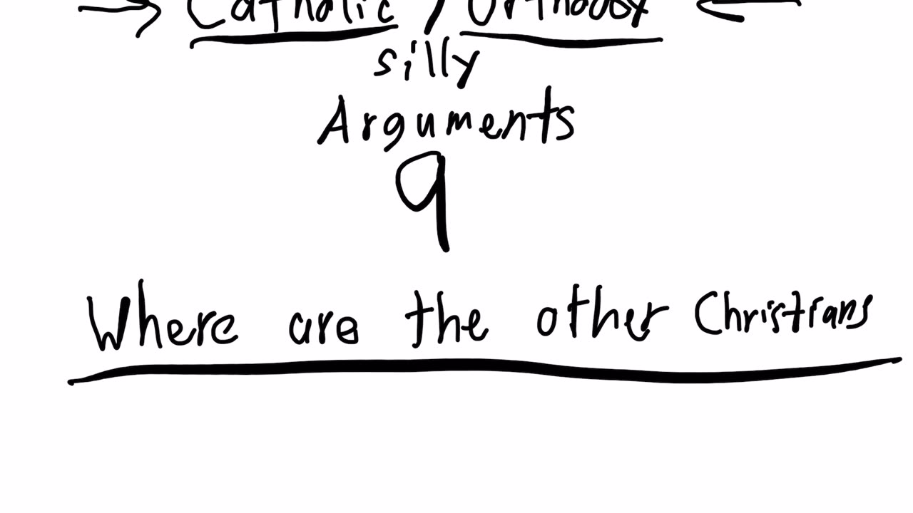 Catholic/Orthodox silly arguments 9