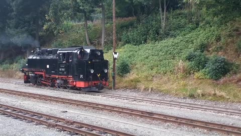 Dampflok Oberwiesenthal 09/25 Fichtelbergbahn Erzgebirge