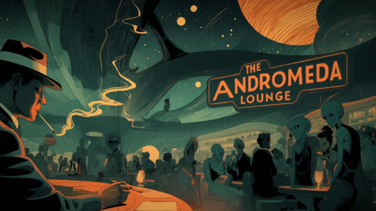 Smooth Crime Jazz Noir 🚬 | Space Detective Lounge Music for Late Nights & Mystery Vibes