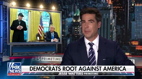 Jesse Watters · Dems root against America. Trump & Elon keep winning