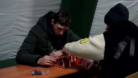 Kyiv faces blackout after Russian attack drives residents to tents