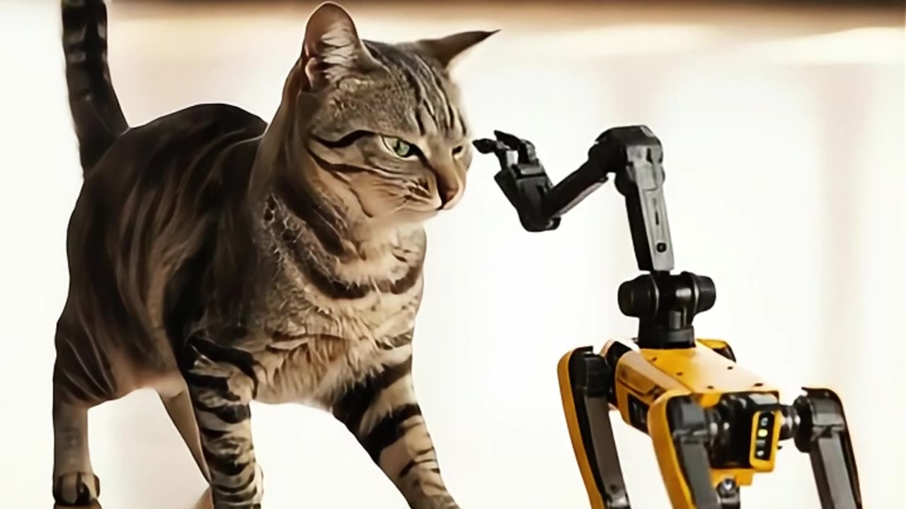 TAIGER and Robot #aicat