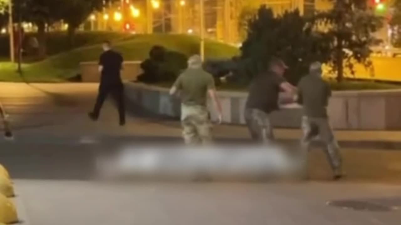 Ucraniano es reclutado a la fuerza en Dnepr