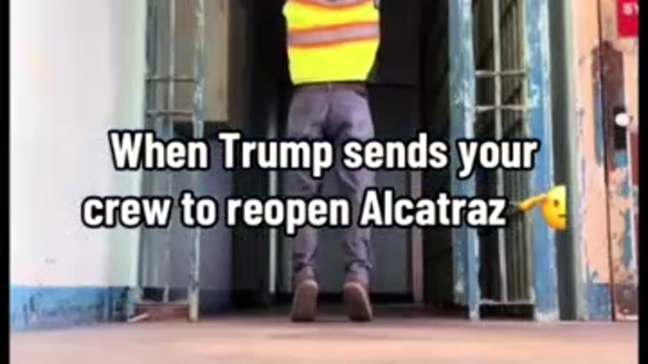 CREWS WORKING ON ALCATRAZ