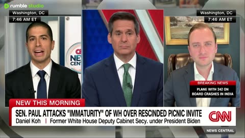 GOP senator said he's lost a lot of respect for Trump after rescinded invitation