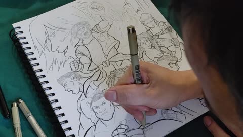 Speed Drawing 28 (Streets of Rage 4)