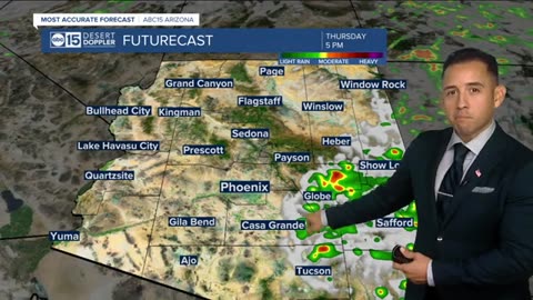 Winds cranking up across Arizona as temperatures drop