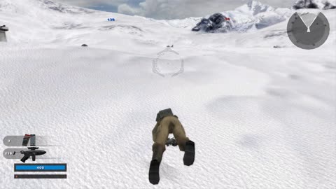 SWBF2 2005: Instant Action Conquest Hoth Rebels Gameplay