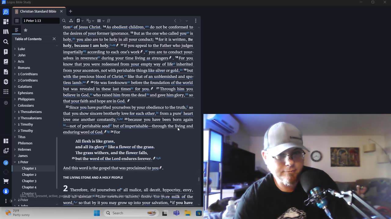 you have been born again through the living word of god [The Bride of Christ]