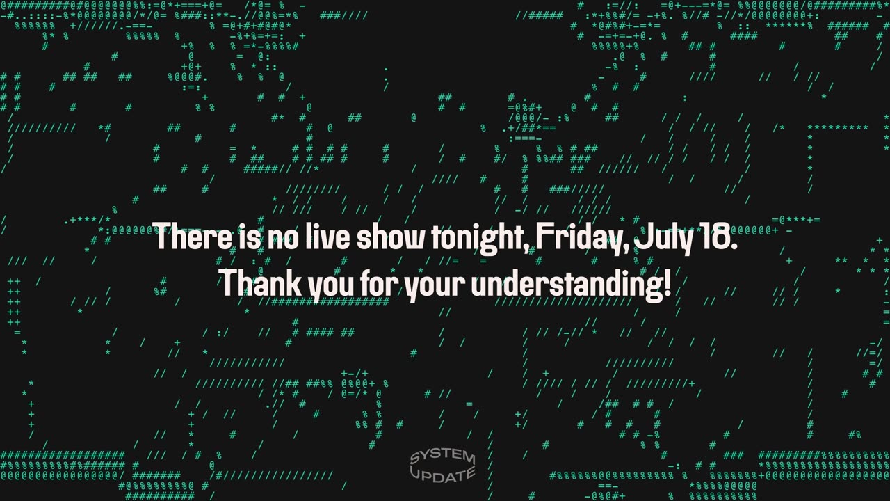 No Live Show Tonight