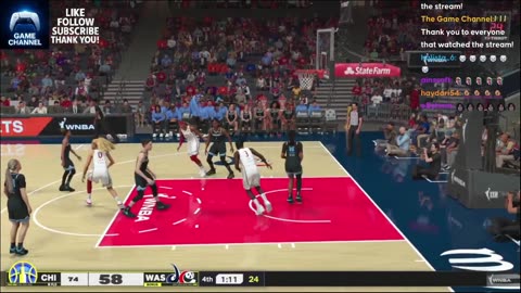 CHICAGO SKY VS WASHINGTON MYSTICS JULY 8, 2025