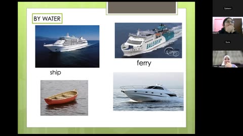 Travel and transportation Class (5)