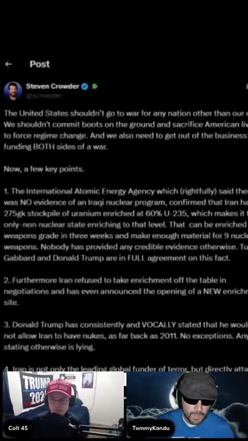 Trump titans to nuke lran, Rumble failing, ICE take citizens 🔴