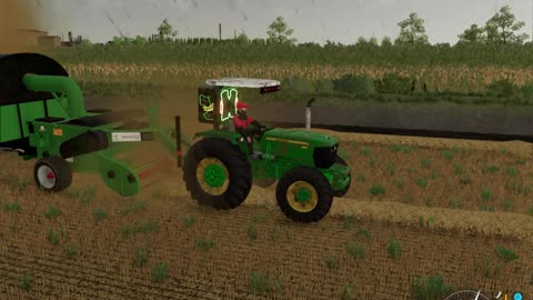 johu deer tractor mod | farming simulator 22 gameplay