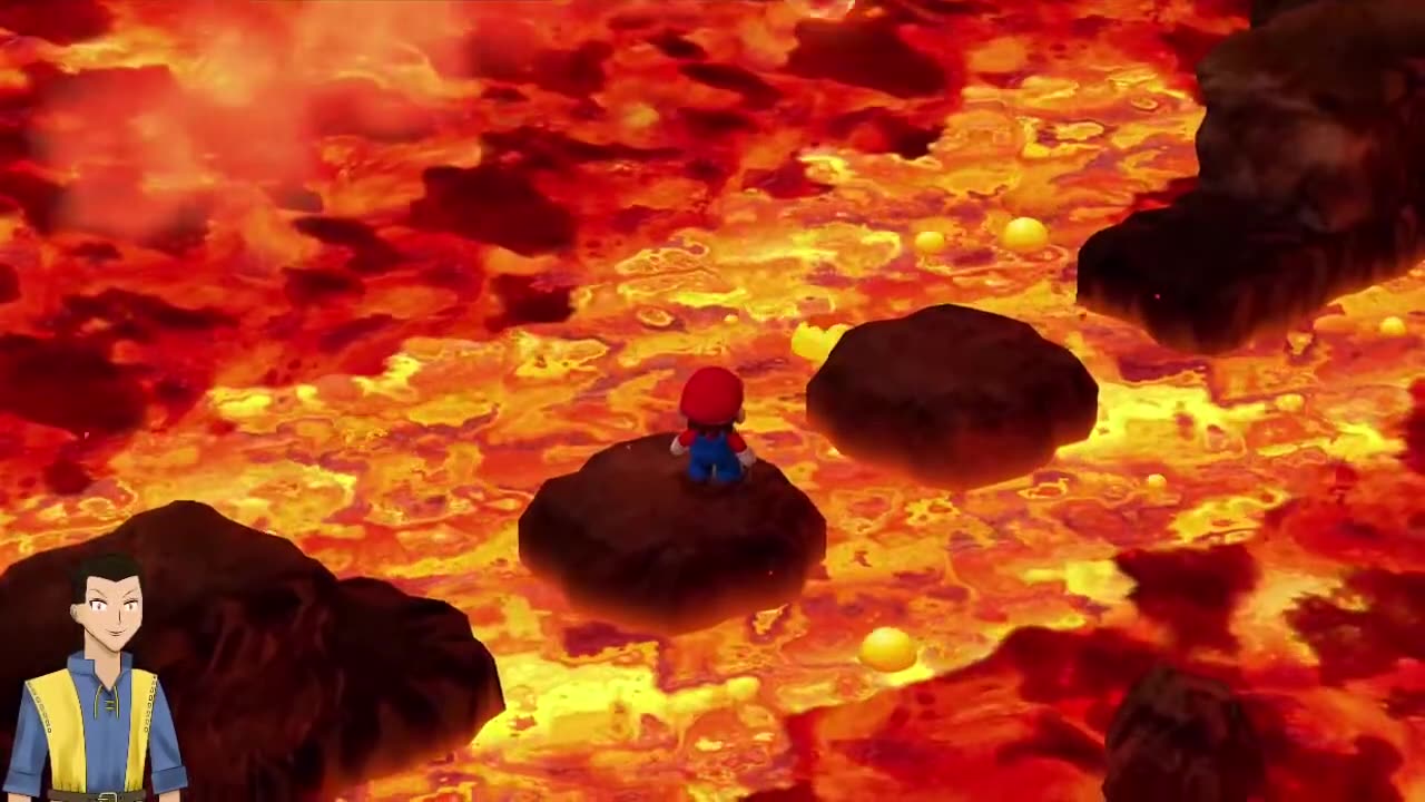 Super Mario RPGmake (Switch) day 18 Into the fiery Volcano?