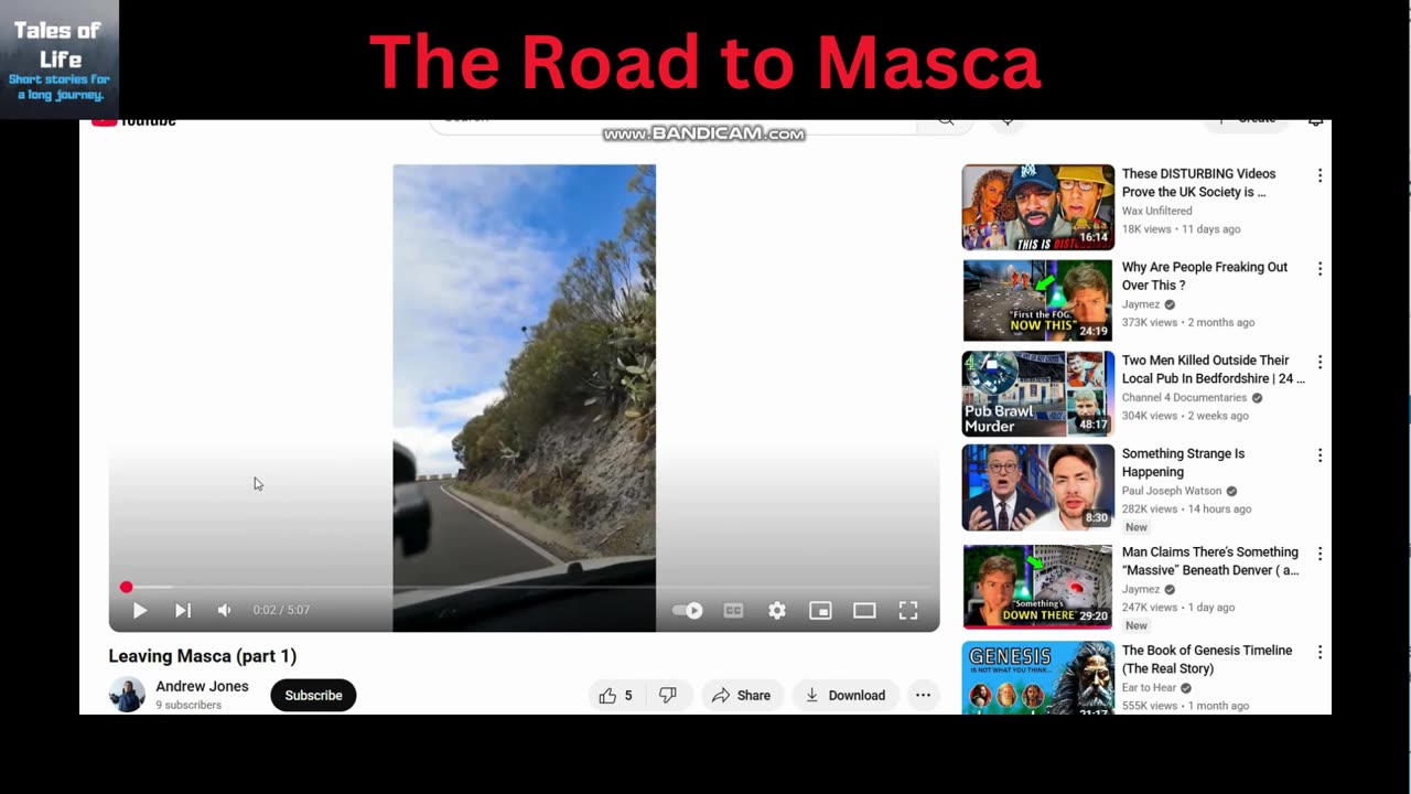 The Road to Masca - English Driving Lesson