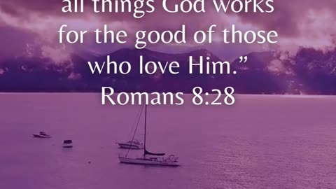 God is working behind the scenes for your good.