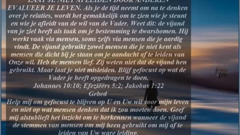 Laat Je Niet Afleiden Door Anderen