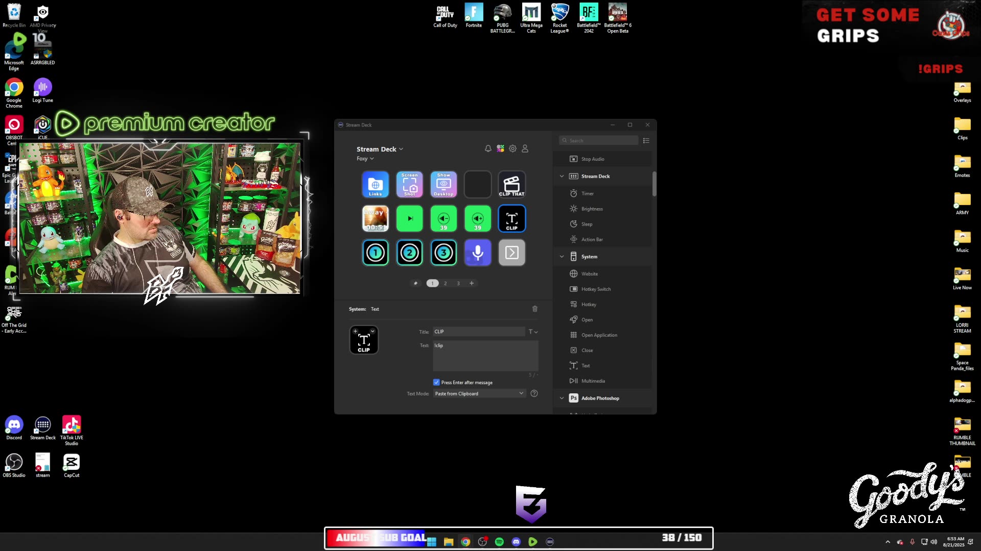 Morning Chat & Edits w/ Battlefield 2042 Later! | PREMIUM CREATOR | #DisabledVeteran