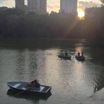 Así es el Parque Central de Nueva York.