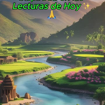 🙏✨Oración Inspirada en las Lecturas de Hoy ✨🙏