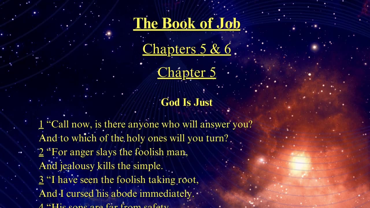 Christian Meme Video: Job Chapters 5 & 6 (03/23/2025)