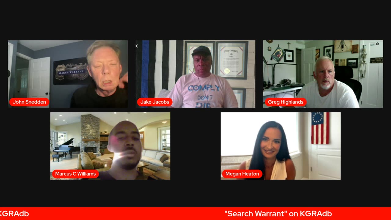 "Search Warrant" - with Special Guests Megan Heaton and Marcus C. Williams