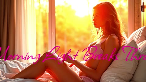 Electronic Music.Song Morning Light Breaks Throu.